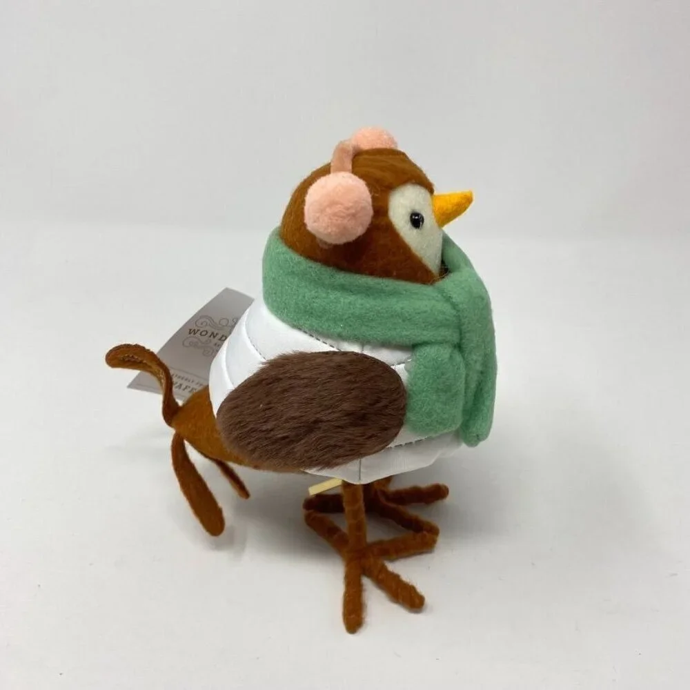 Target Wondershop Fabric Bird WAFER Christmas 2023 Holiday Decor Collectible